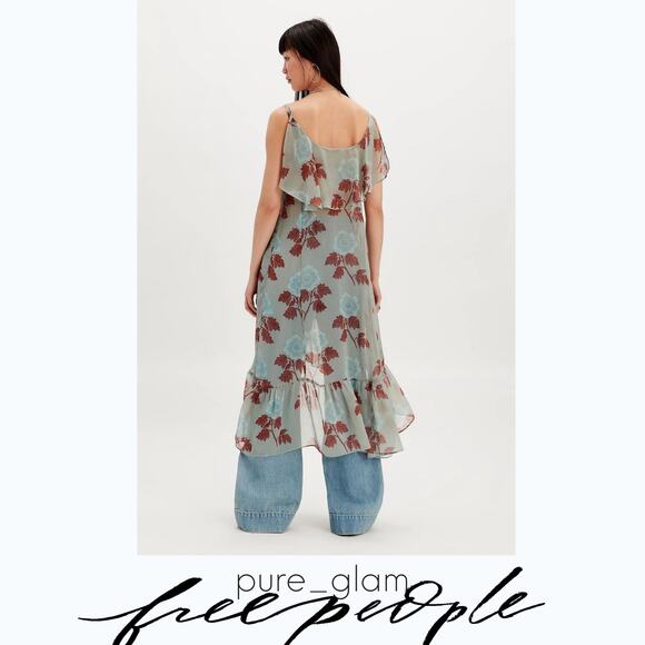 Free People floral sheer dress - Picture 5 of 6